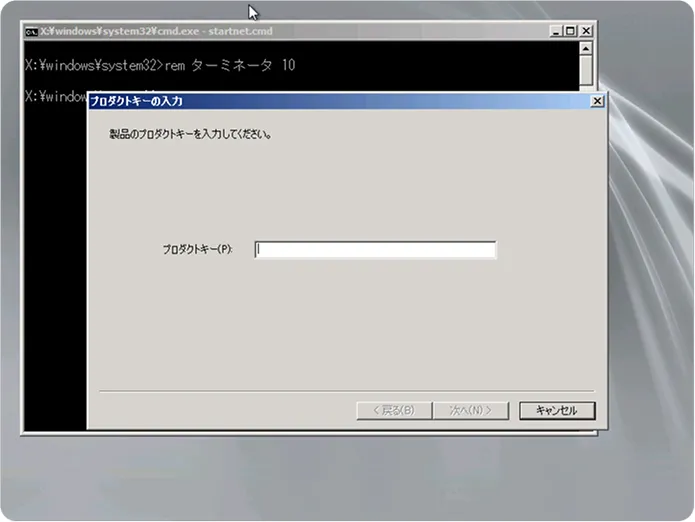 ソフトウェア起動イメージ
